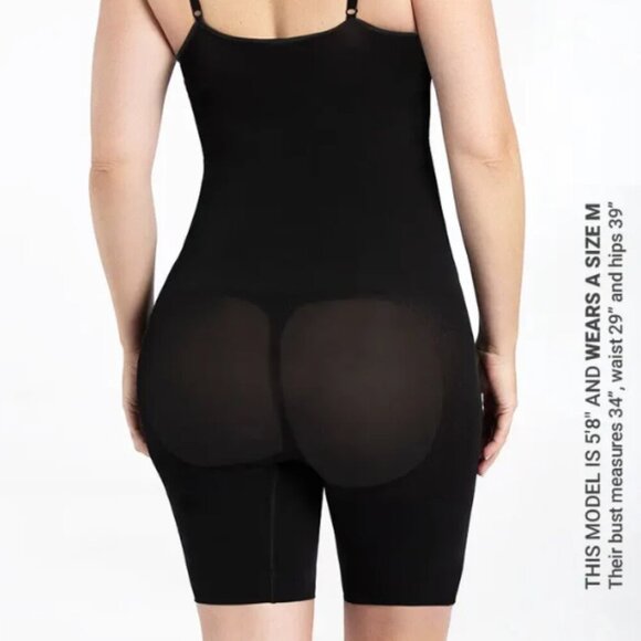 S-3XL Sculpting Bra Full Body Bodysuit Tummy Compression Seamless Shaper Faja - Picture 7 of 8